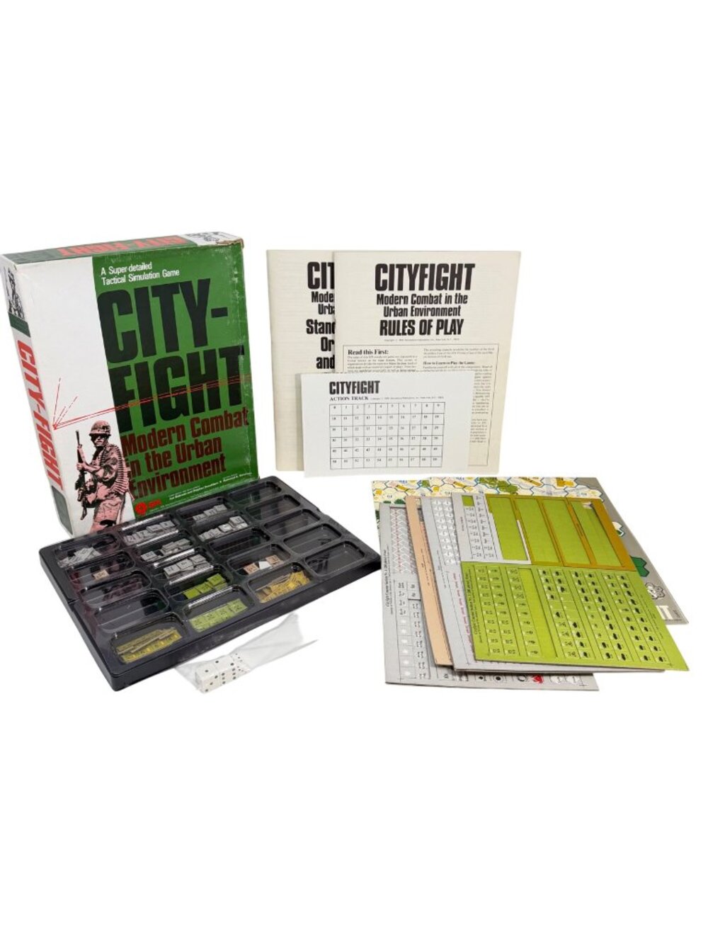 Vintage City-Fight: Modern Combat in the Urban Environment Board Game  - SPI 197